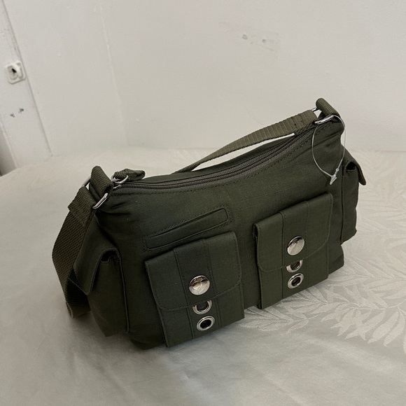 Olive Green Hobo Bag - Picture 3 of 4